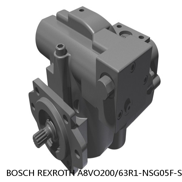 A8VO200/63R1-NSG05F-S 27031. BOSCH REXROTH A8VO VARIABLE DISPLACEMENT PUMPS