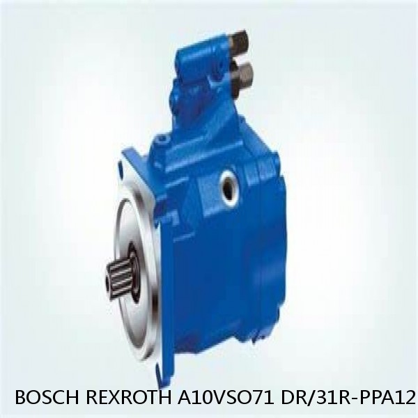 A10VSO71 DR/31R-PPA12N BOSCH REXROTH A10VSO VARIABLE DISPLACEMENT PUMPS