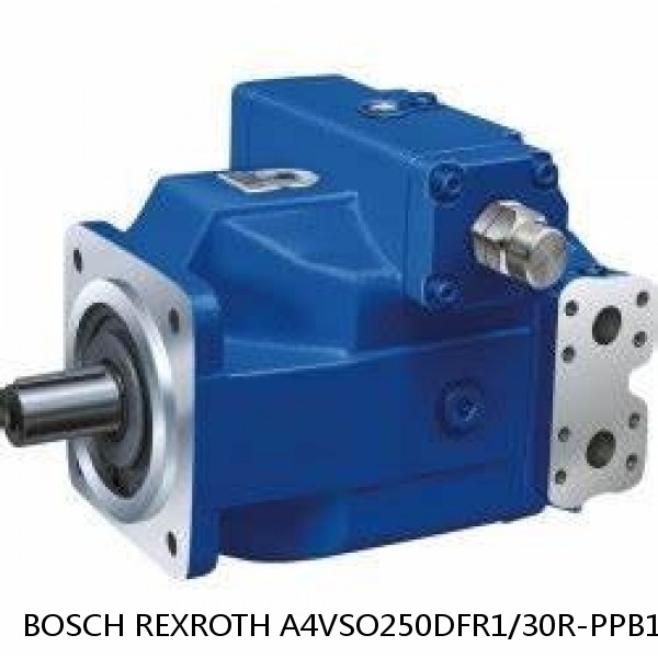 A4VSO250DFR1/30R-PPB13N BOSCH REXROTH A4VSO VARIABLE DISPLACEMENT PUMPS