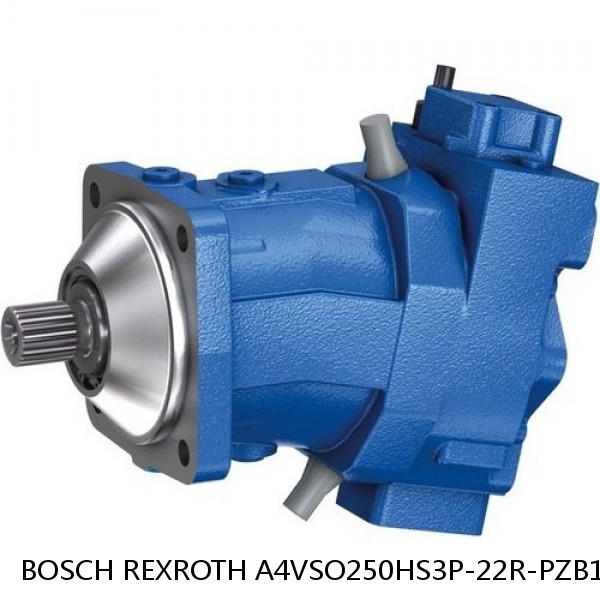 A4VSO250HS3P-22R-PZB13K99 BOSCH REXROTH A4VSO VARIABLE DISPLACEMENT PUMPS