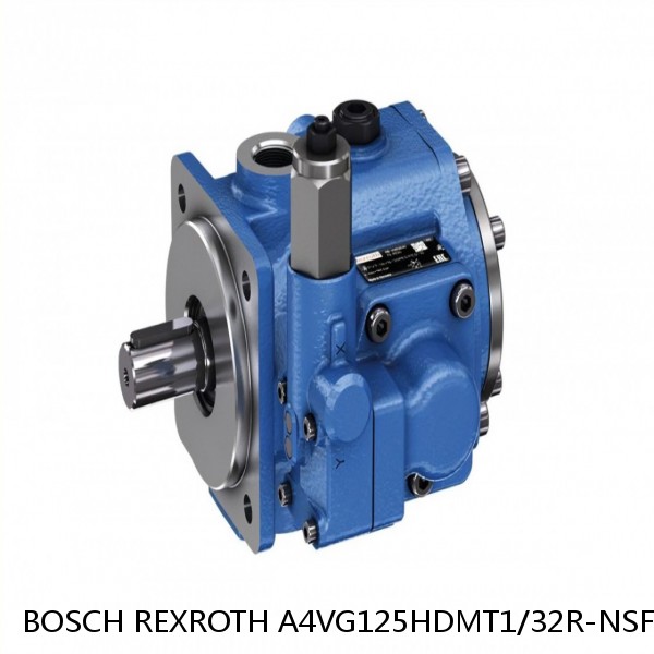 A4VG125HDMT1/32R-NSF02F691S-S BOSCH REXROTH A4VG VARIABLE DISPLACEMENT PUMPS