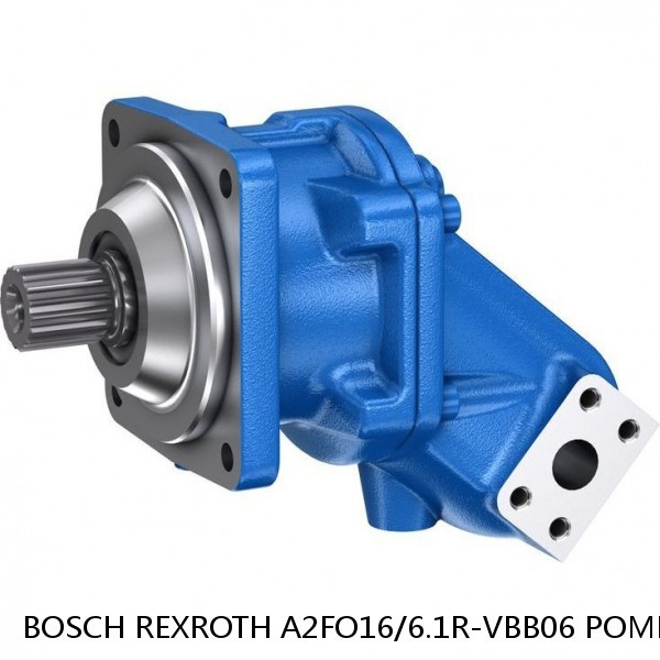 A2FO16/6.1R-VBB06 POMP BOSCH REXROTH A2FO FIXED DISPLACEMENT PUMPS #1 small image