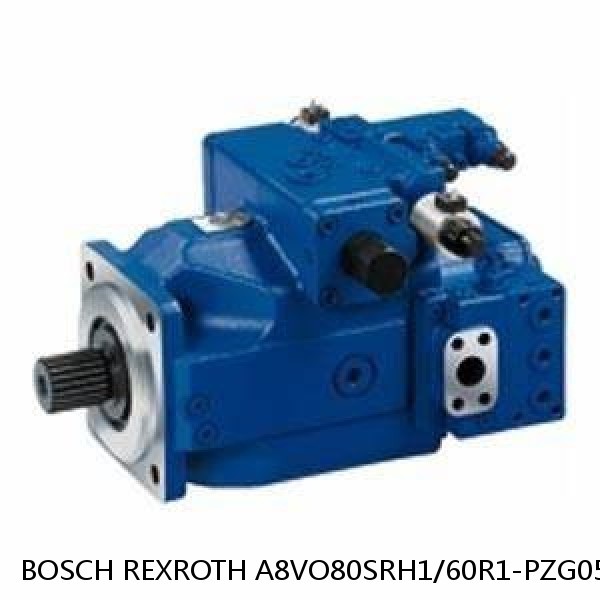 A8VO80SRH1/60R1-PZG05K02 BOSCH REXROTH A8VO VARIABLE DISPLACEMENT PUMPS