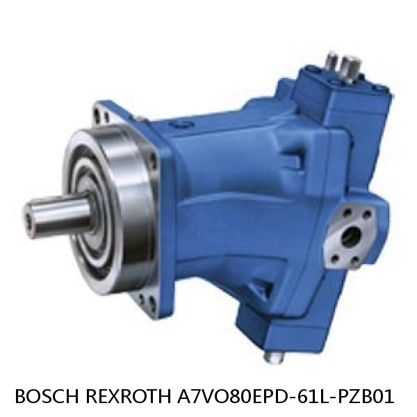 A7VO80EPD-61L-PZB01 BOSCH REXROTH A7VO VARIABLE DISPLACEMENT PUMPS