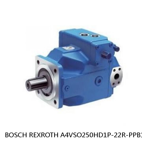 A4VSO250HD1P-22R-PPB13G10-SO529 BOSCH REXROTH A4VSO VARIABLE DISPLACEMENT PUMPS