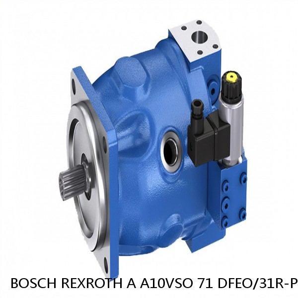 A A10VSO 71 DFEO/31R-PRC12KC5-SO479 BOSCH REXROTH A10VSO VARIABLE DISPLACEMENT PUMPS #1 image