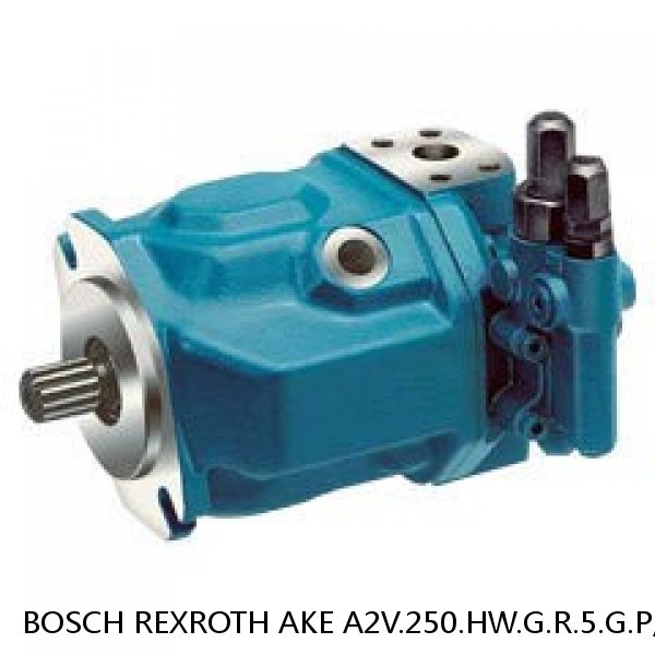 AKE A2V.250.HW.G.R.5.G.P/2 SAE-ANSCHL. BOSCH REXROTH A2V VARIABLE DISPLACEMENT PUMPS #1 image