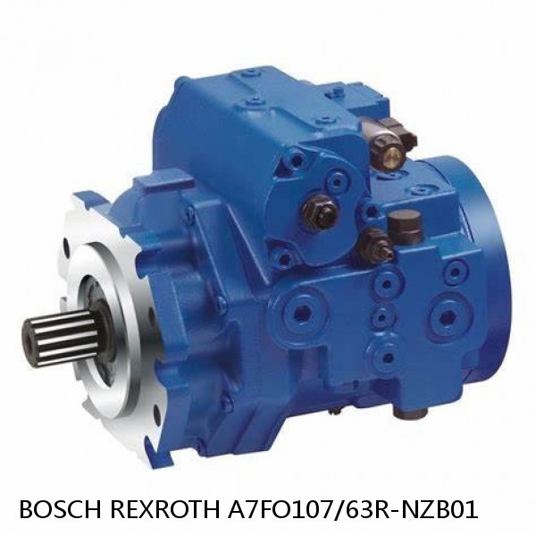 A7FO107/63R-NZB01 BOSCH REXROTH A7FO AXIAL PISTON MOTOR FIXED DISPLACEMENT BENT AXIS PUMP #1 image